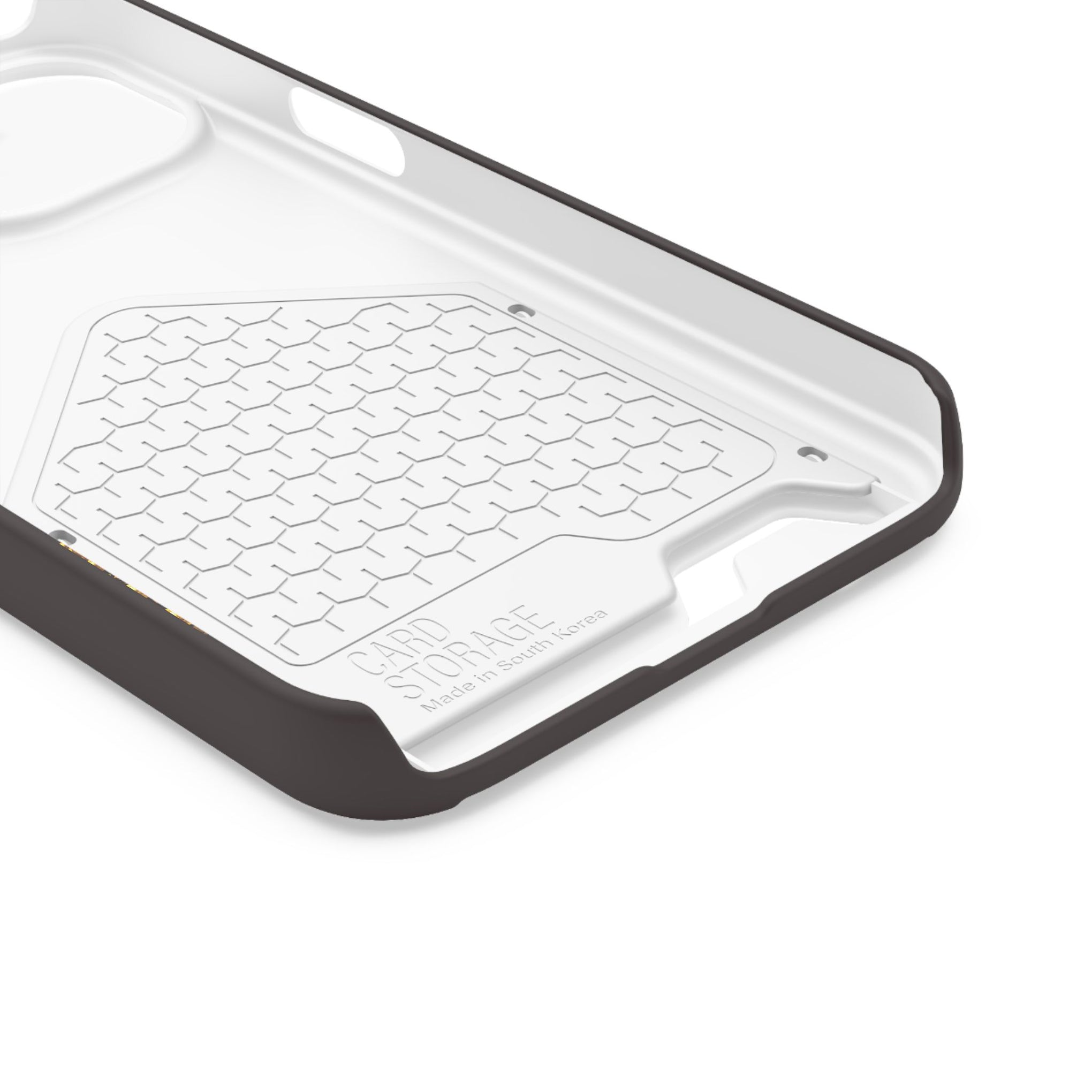 Phone Case with Card Holder — "The One True Chain Breaker" Cross Design