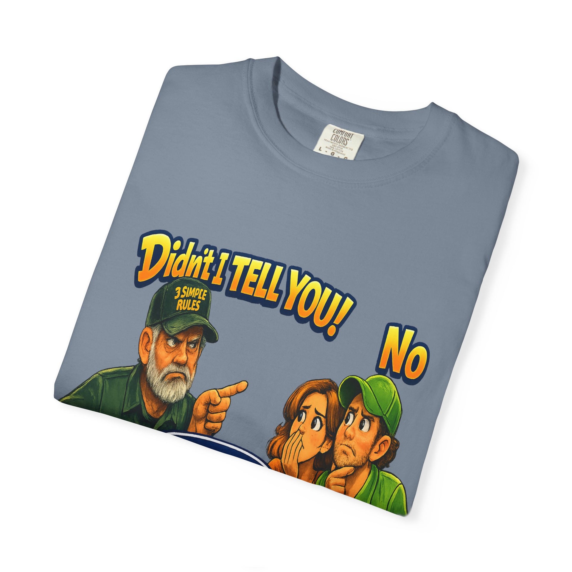 Funny "None of Your D*** Business" Graphic T-Shirt