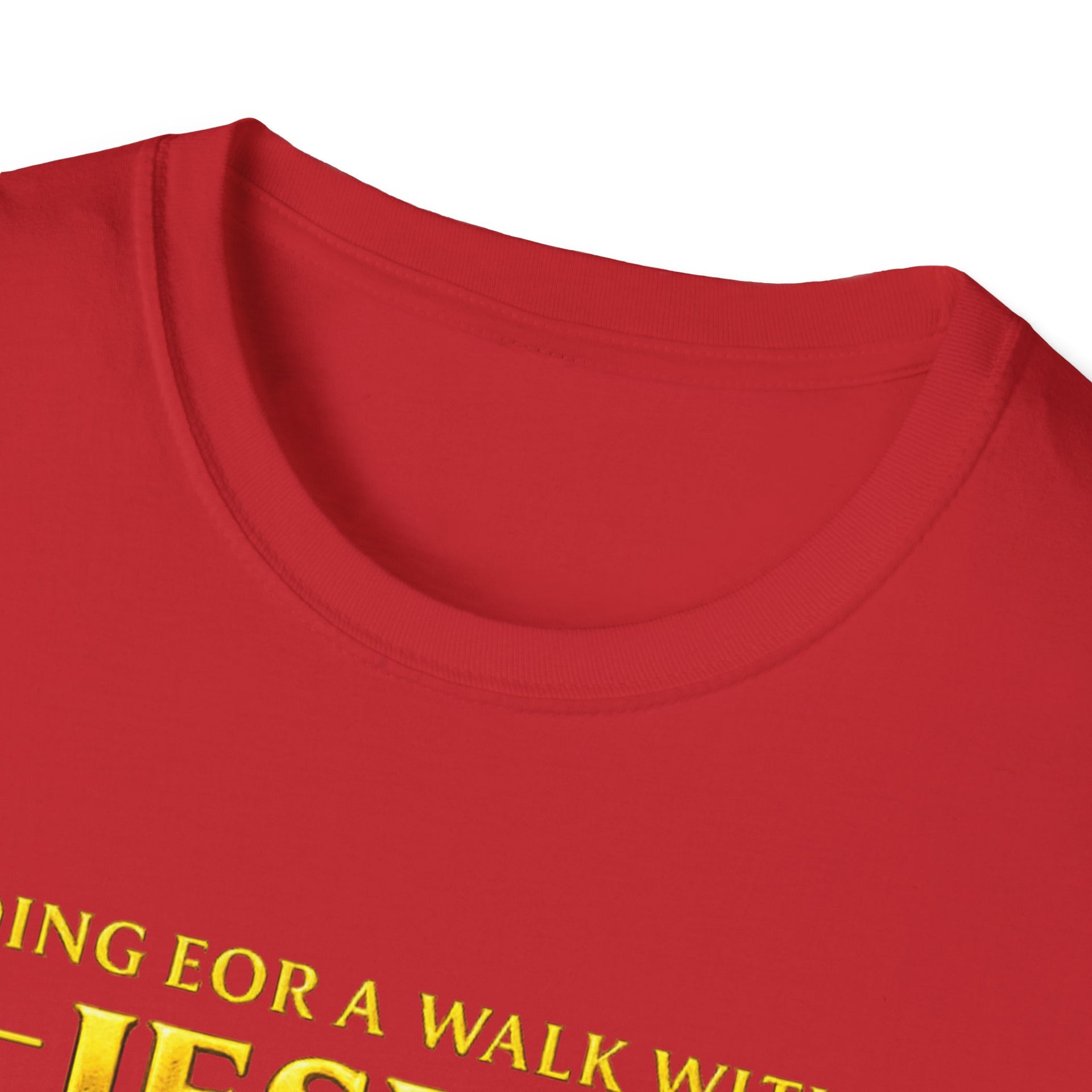 Going for a walk with Jesus T-Shirt – "Wanna Come?" Christian Faith Graphic Tee