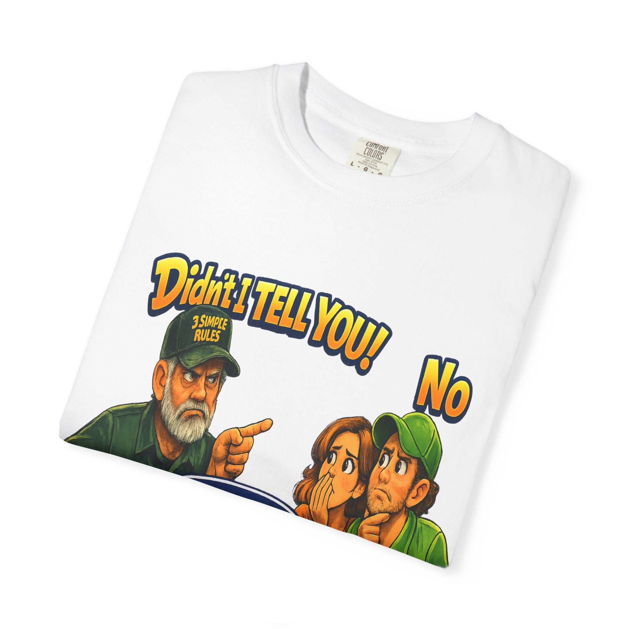 Funny "None of Your D*** Business" Graphic T-Shirt