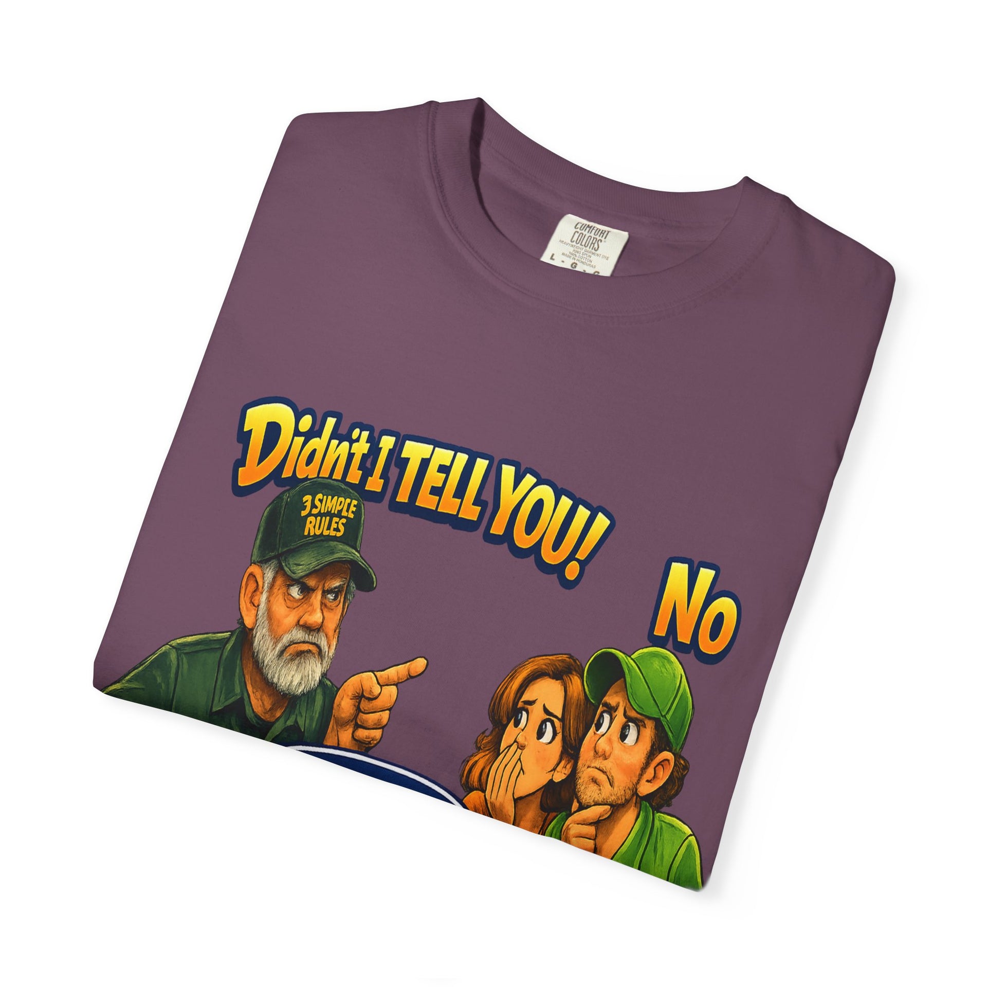 Funny "None of Your D*** Business" Graphic T-Shirt