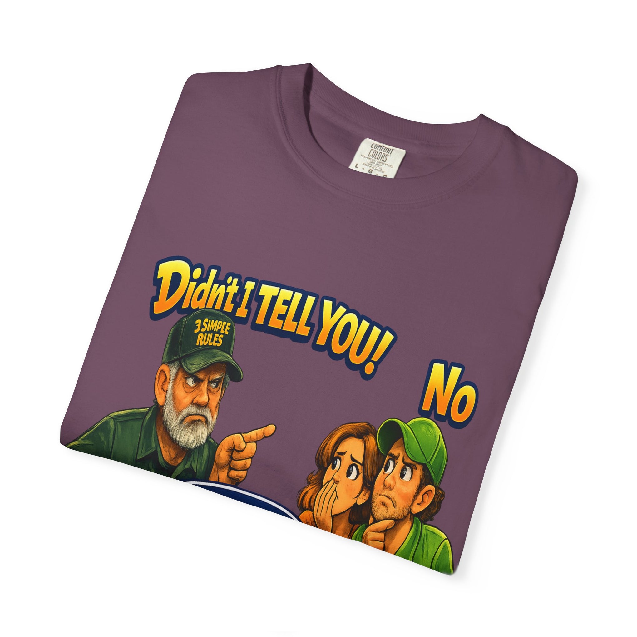 Funny "None of Your D*** Business" Graphic T-Shirt