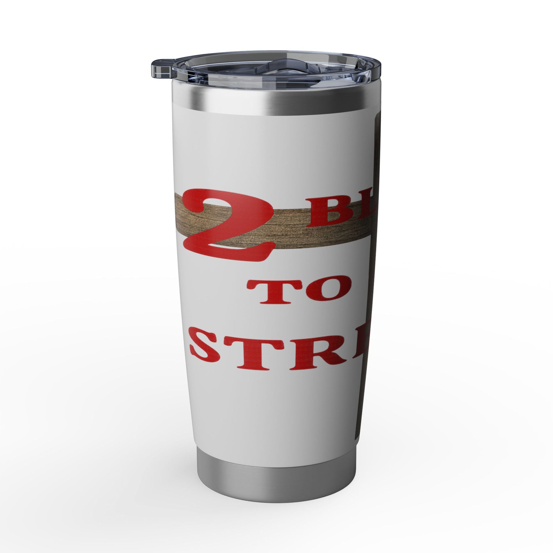 Blessed to Be Messy 20oz Tumbler — Bee & Cross Christian Travel Mug