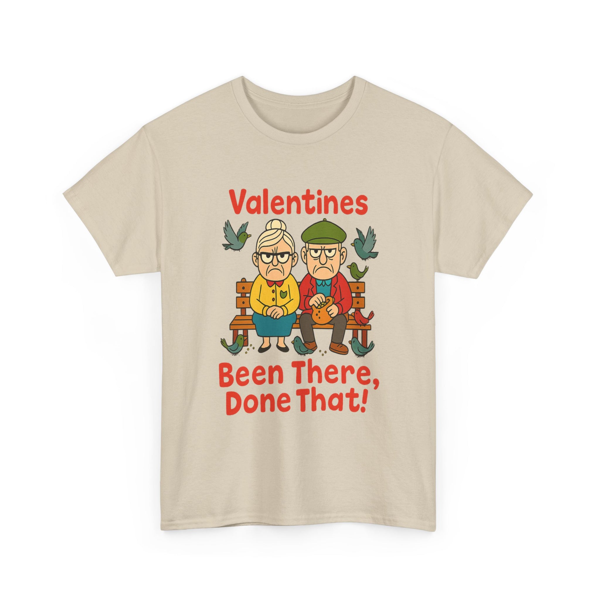 Funny Valentines Couple Unisex Heavy Cotton Tee