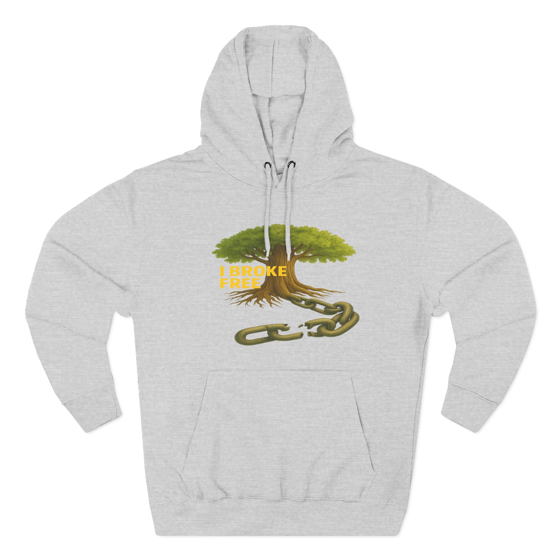 Freedom Breaker Hoodie — "I Broke Free" Mental Health Recovery Hoodie